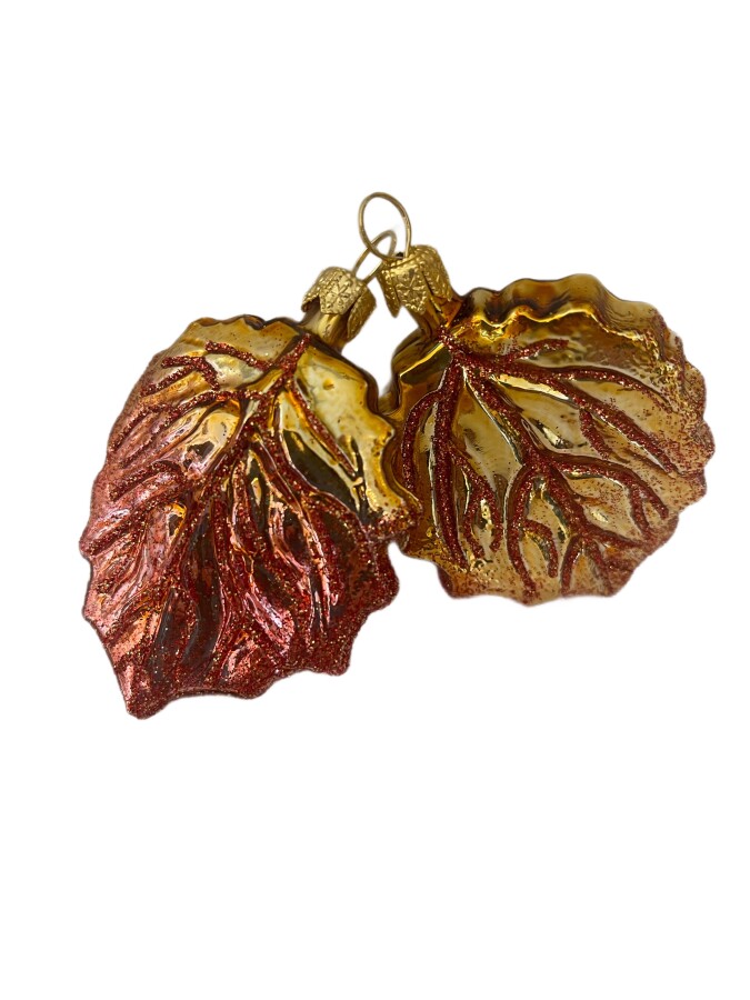 Dekoblatt, Weihnachtskugel, Herbstdeko-2er-Set